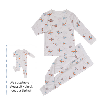 Little Pilot - Bamboo Pyjamas