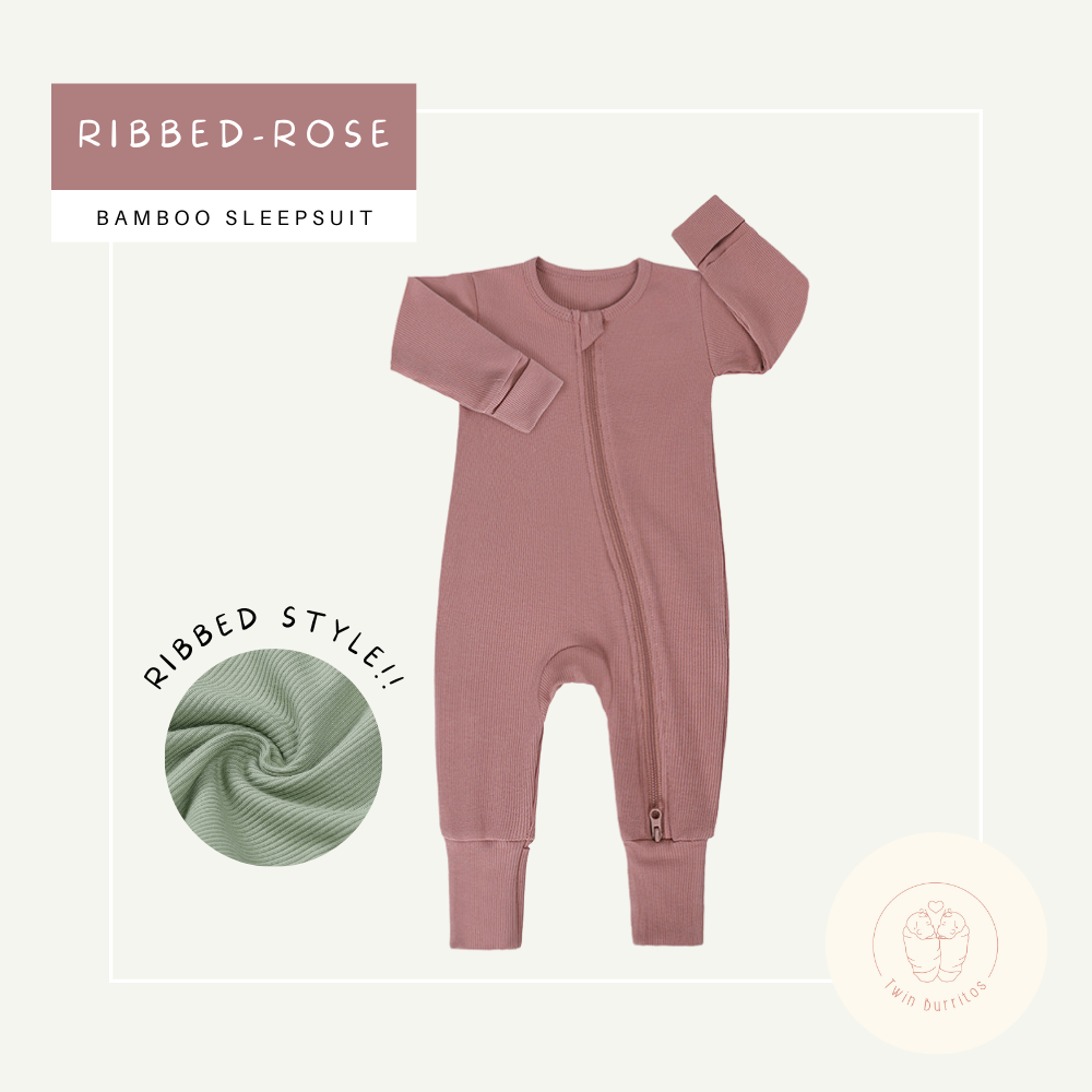 Ribbed Bamboo Sleepsuit (0 to 24 mo)