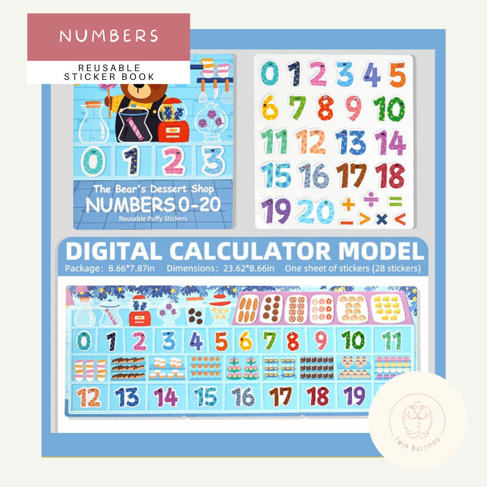 Reusable Sticker Book (2yo+)