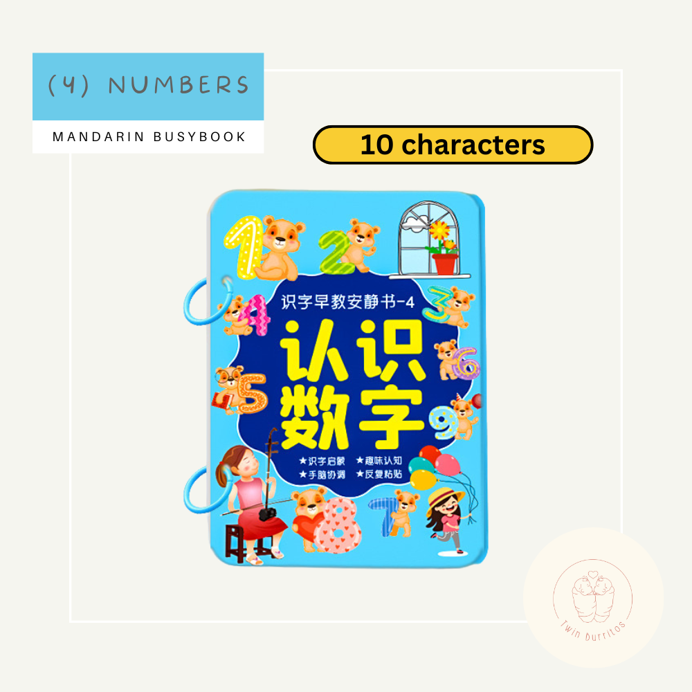 Mandarin Characters Busy Book