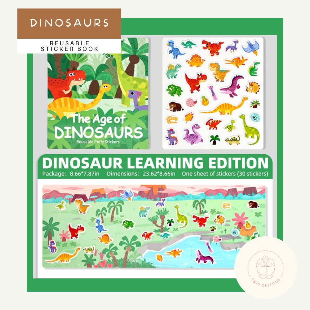 Reusable Sticker Book (2yo+)