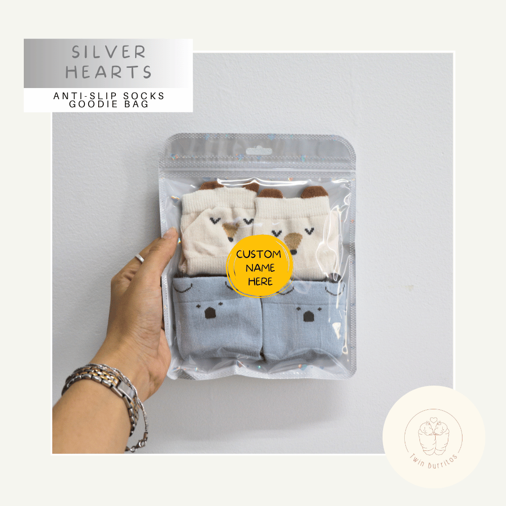 Goodie Bag with Customized Stickers (Min. 8 packs)
