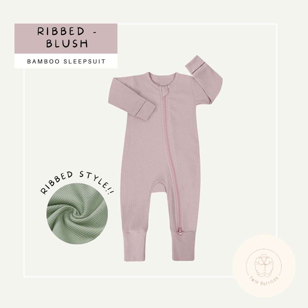 Ribbed Bamboo Sleepsuit (0 to 24 mo)
