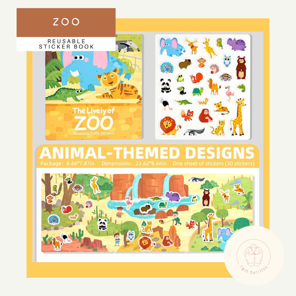 Reusable Sticker Book (2yo+)