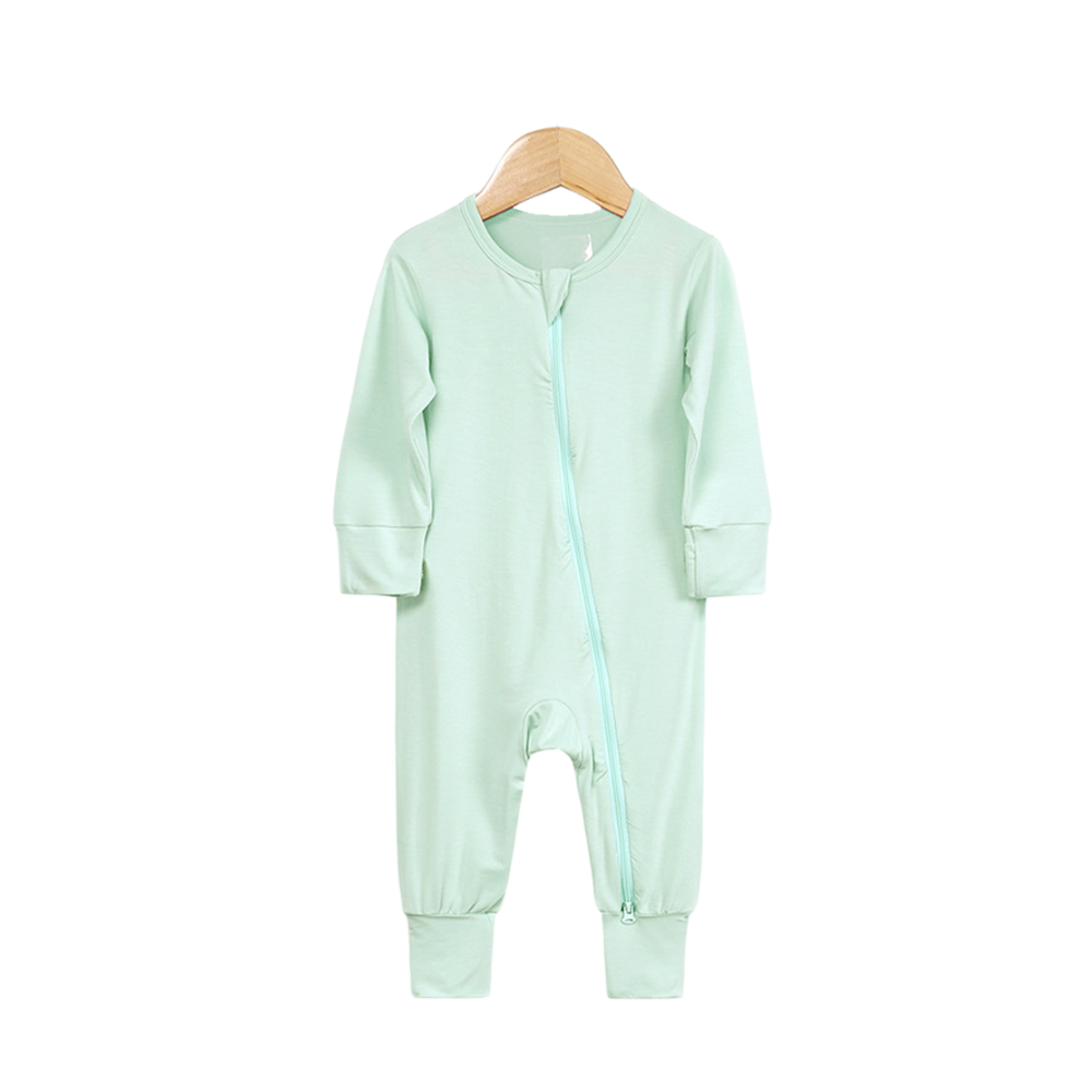 Essential Double Zipper Bamboo Sleepsuit
