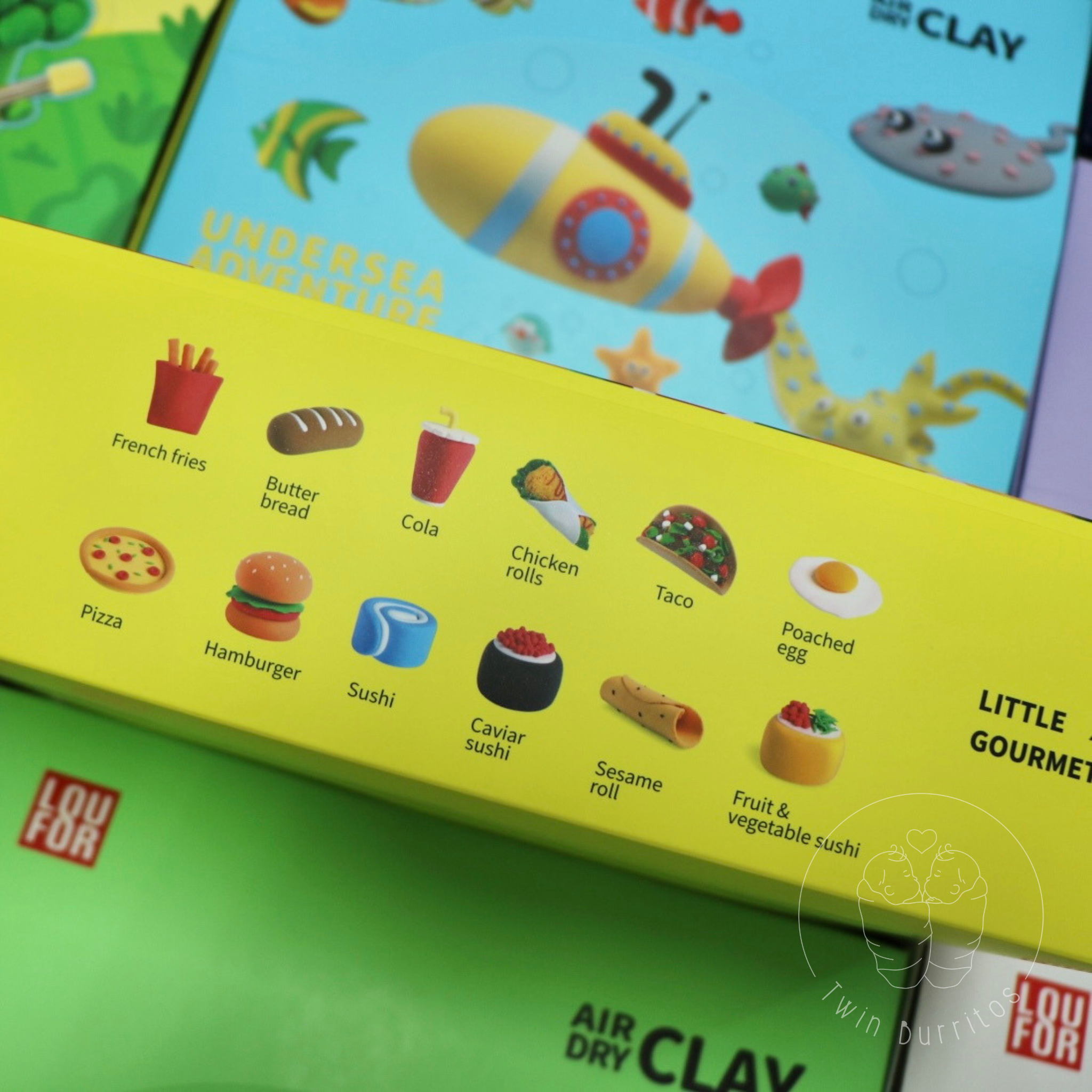 Air Dry Clay - LIttle Gourmet (12pc set)