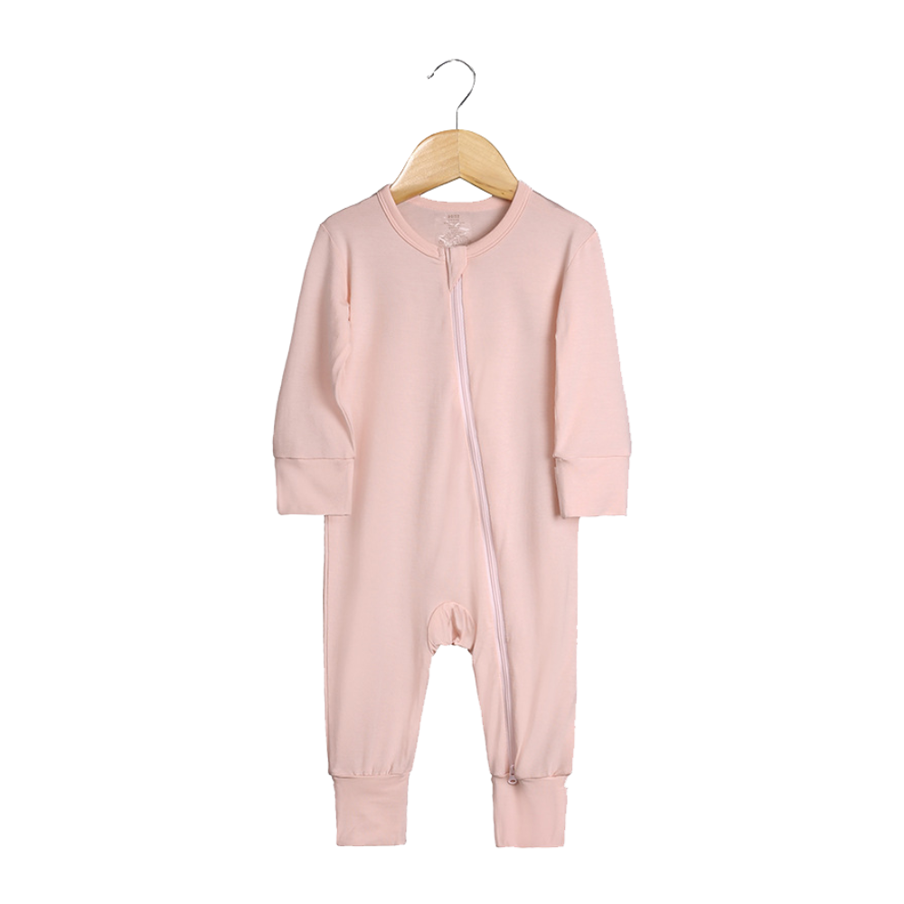 Essential Double Zipper Bamboo Sleepsuit