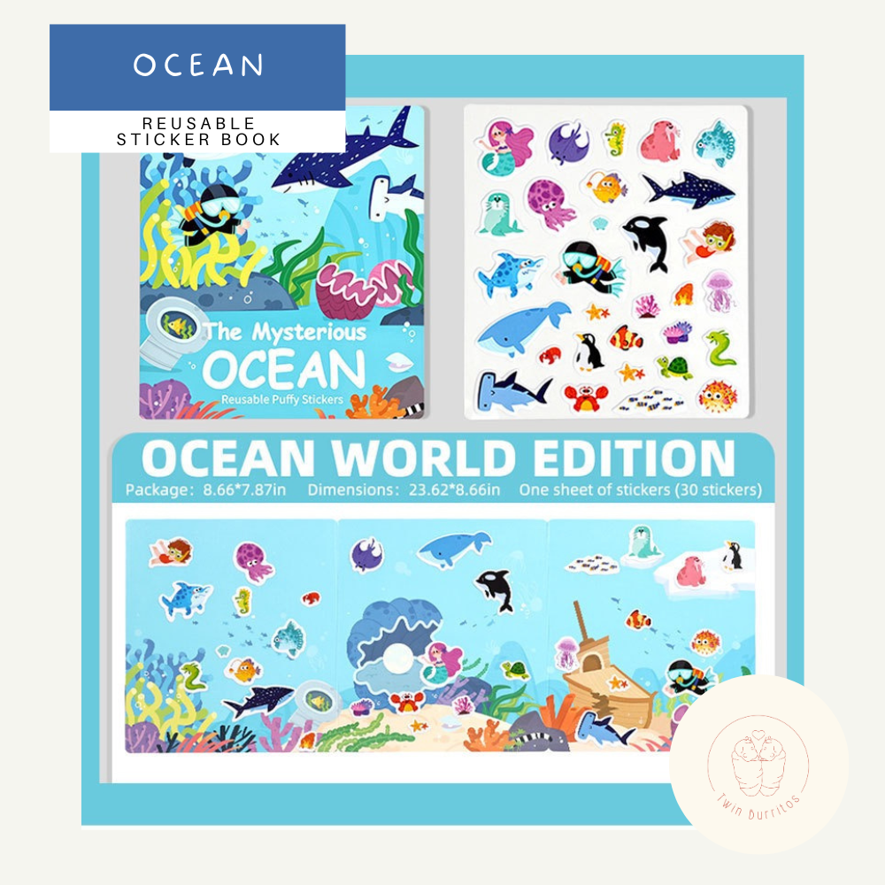 Reusable Sticker Book (2yo+)