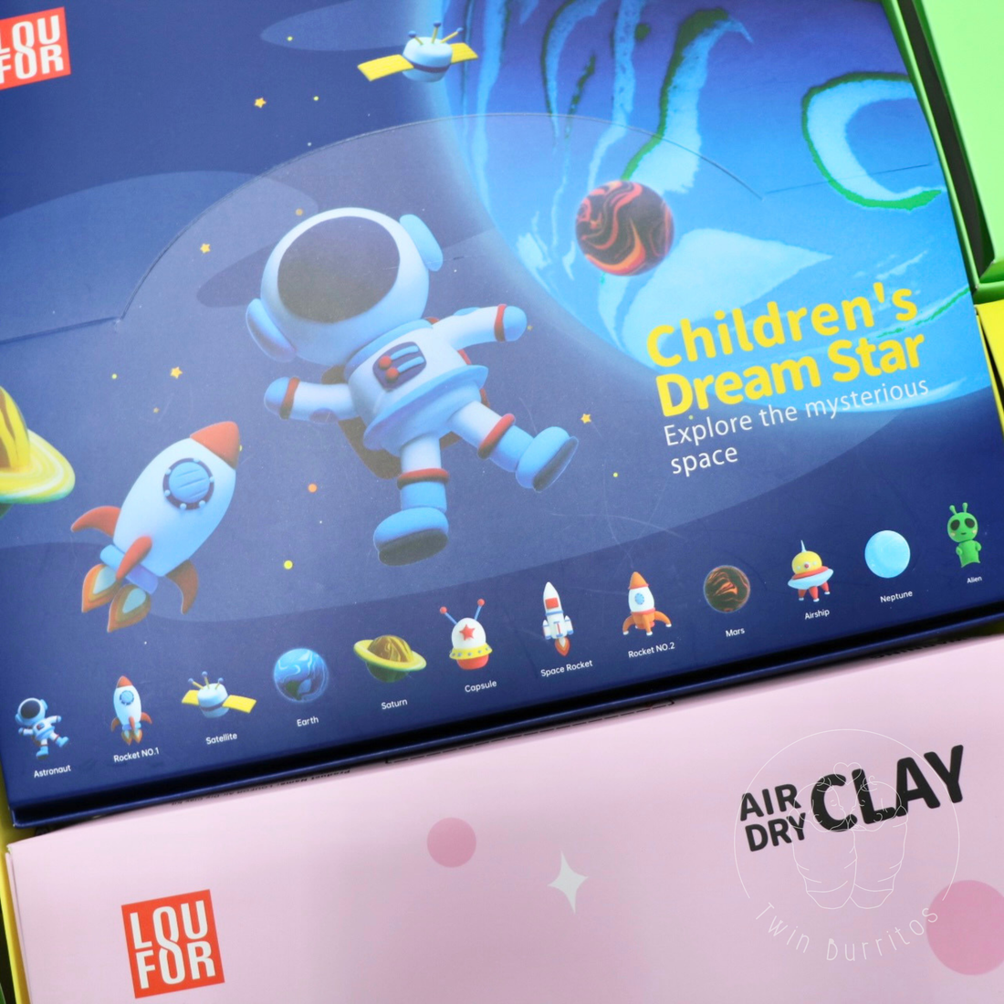 Air Dry Clay - Space (12pc set)
