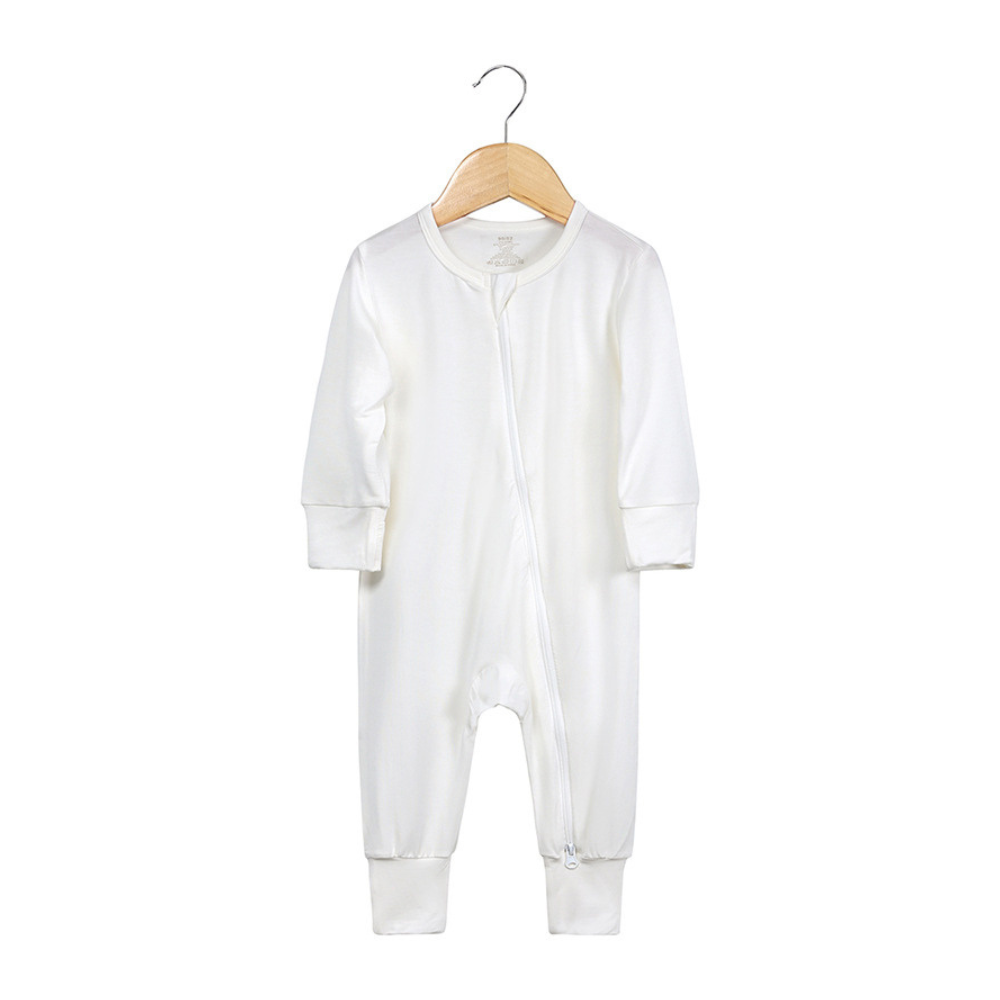 Essential Double Zipper Bamboo Sleepsuit