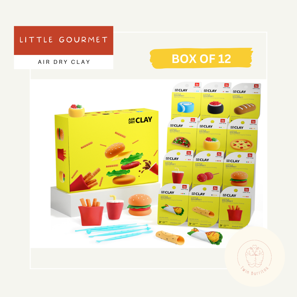 Air Dry Clay - LIttle Gourmet (12pc set)