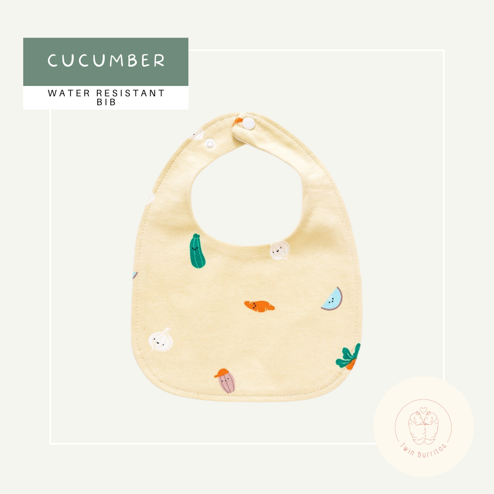U-Shaped Water Resistant Bib - Printed
