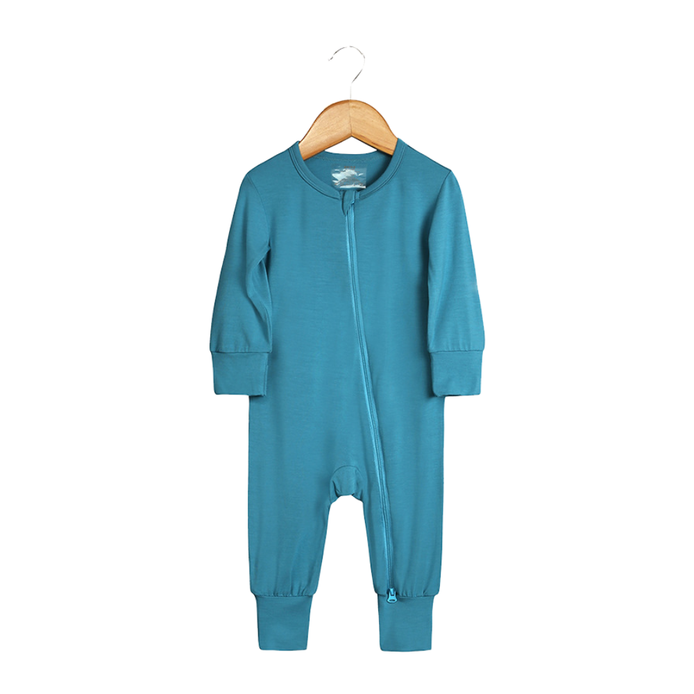 Essential Double Zipper Bamboo Sleepsuit