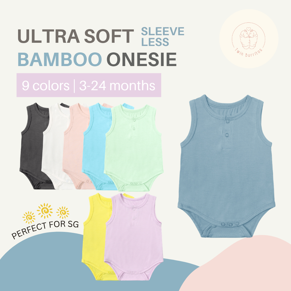 Sleeveless Bamboo Onesie