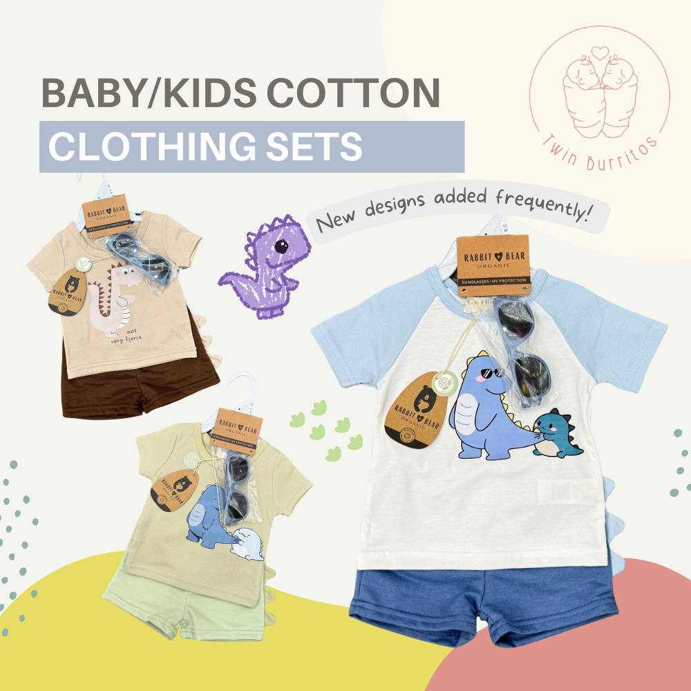 3-pc Dinosaur Set with Sunnies
