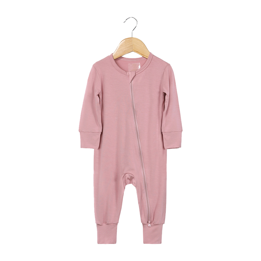 Essential Double Zipper Bamboo Sleepsuit