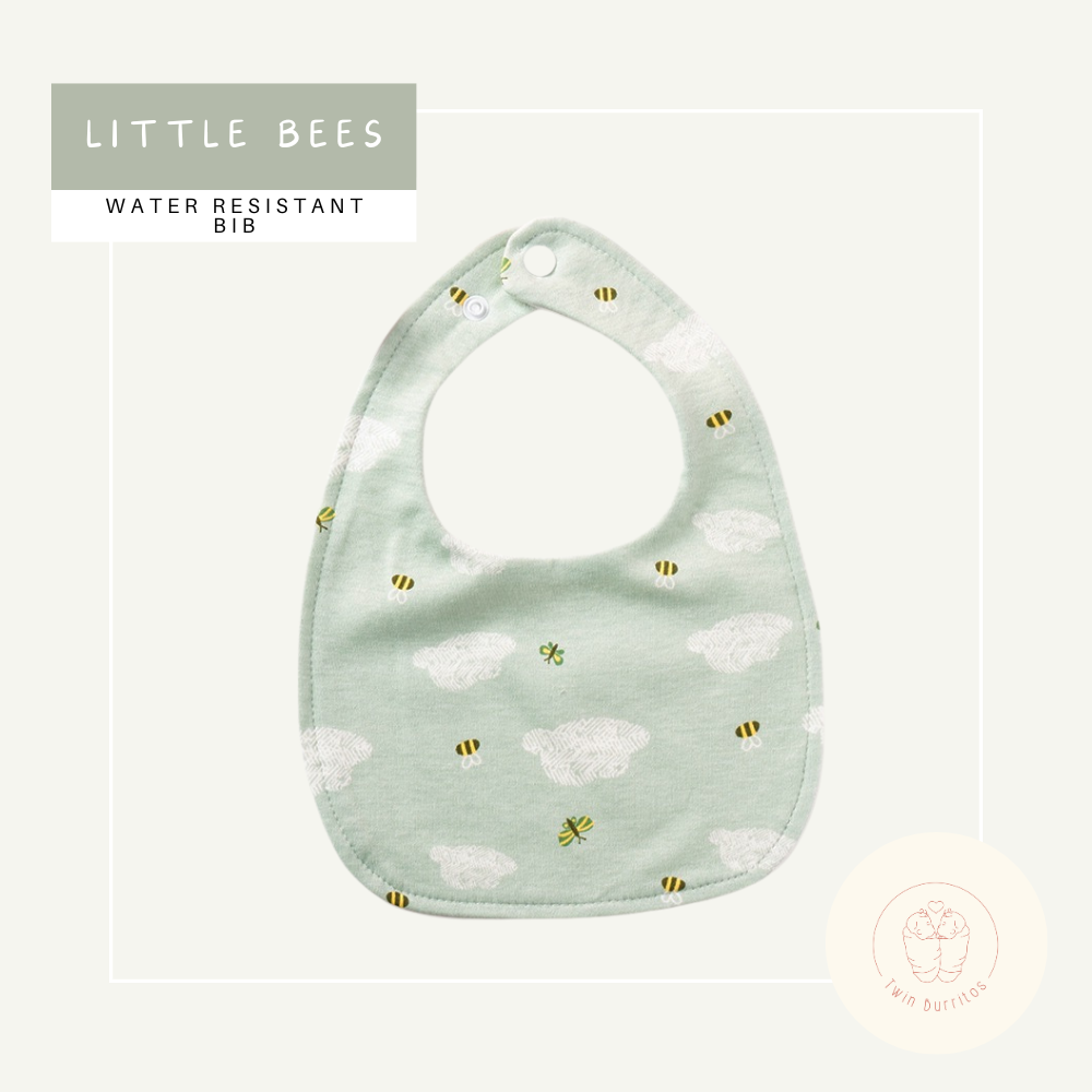 U-Shaped Water Resistant Bib - Printed