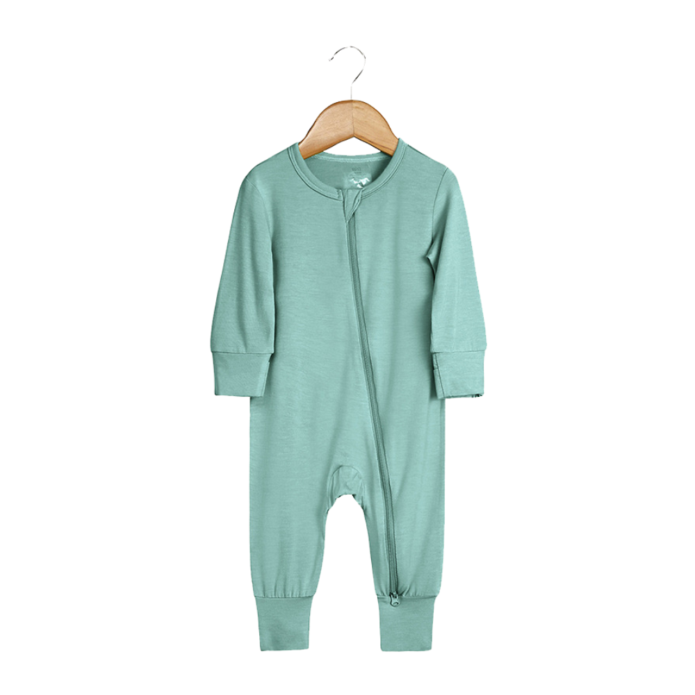 Essential Double Zipper Bamboo Sleepsuit