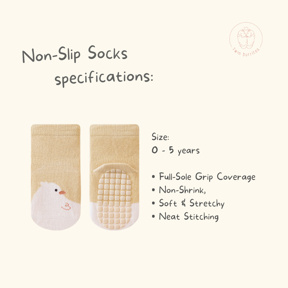 Anti-Slip Socks | Tiny Tails (4 Designs)