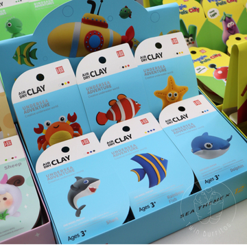 Air Dry Clay - Undersea Adventures (12pc set)