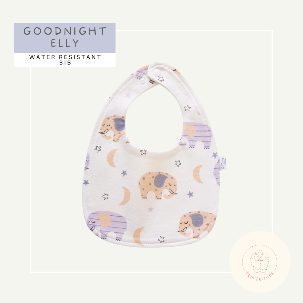 U-Shaped Water Resistant Bib - Printed