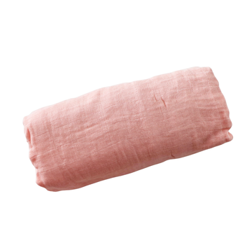 Essential Bamboo Swaddle - Salmon Pink