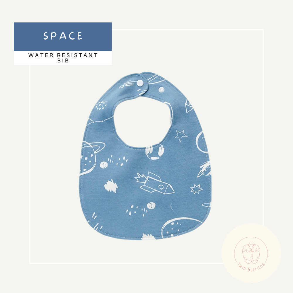 U-Shaped Water Resistant Bib - Printed