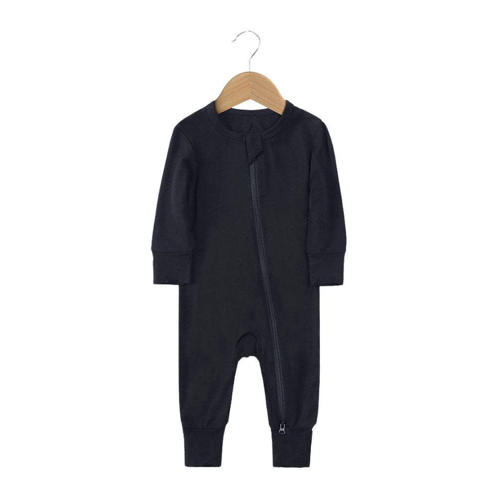 Essential Double Zipper Bamboo Sleepsuit