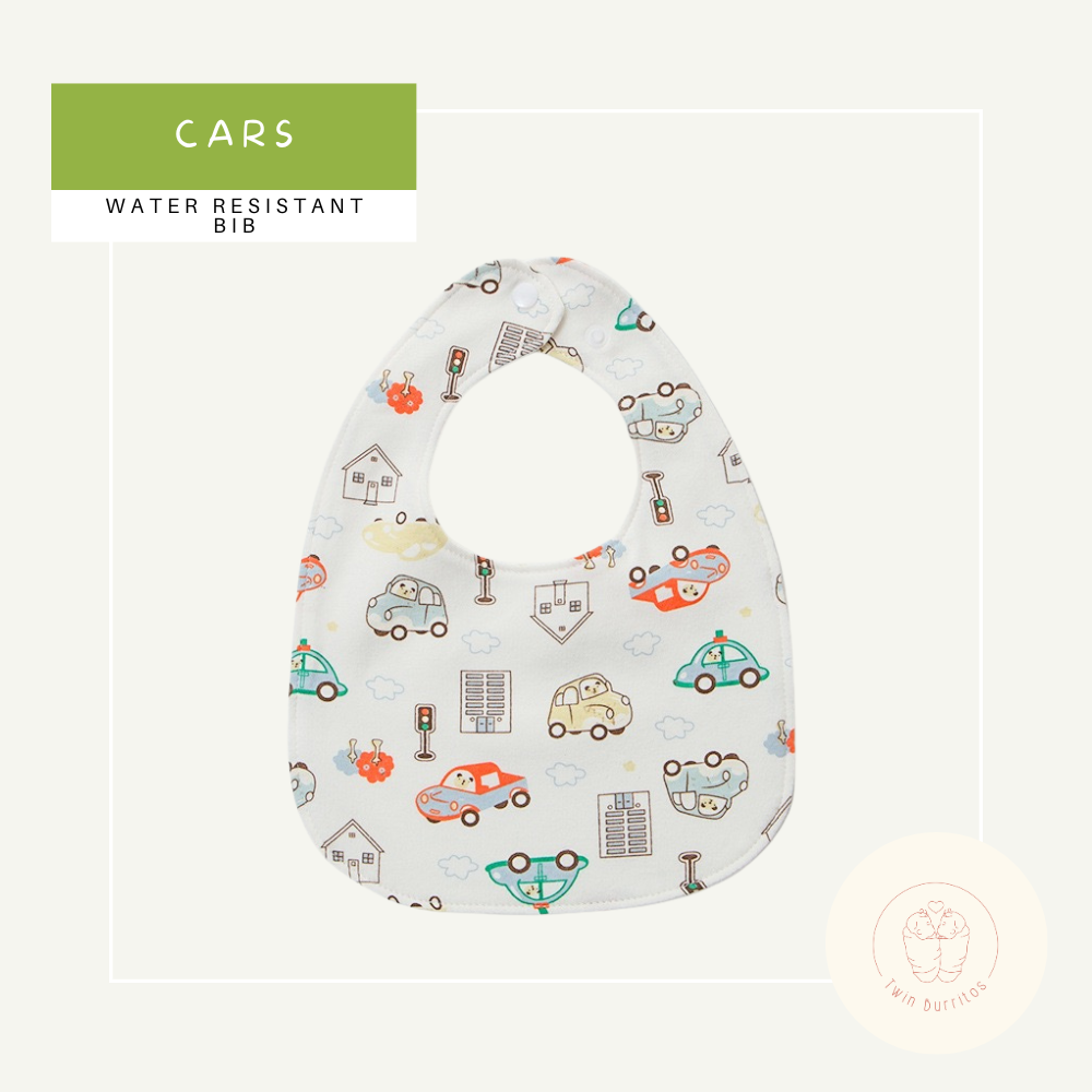 U-Shaped Water Resistant Bib - Printed