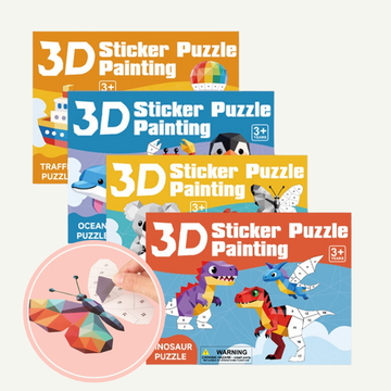 Sticker Puzzle Busy Book (3yo+)