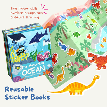 Reusable Sticker Book (2yo+)