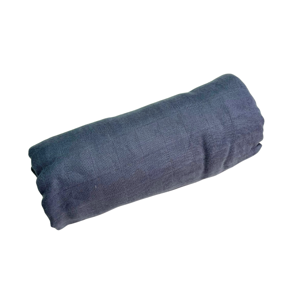 Essential Bamboo Swaddle - Silver Blue