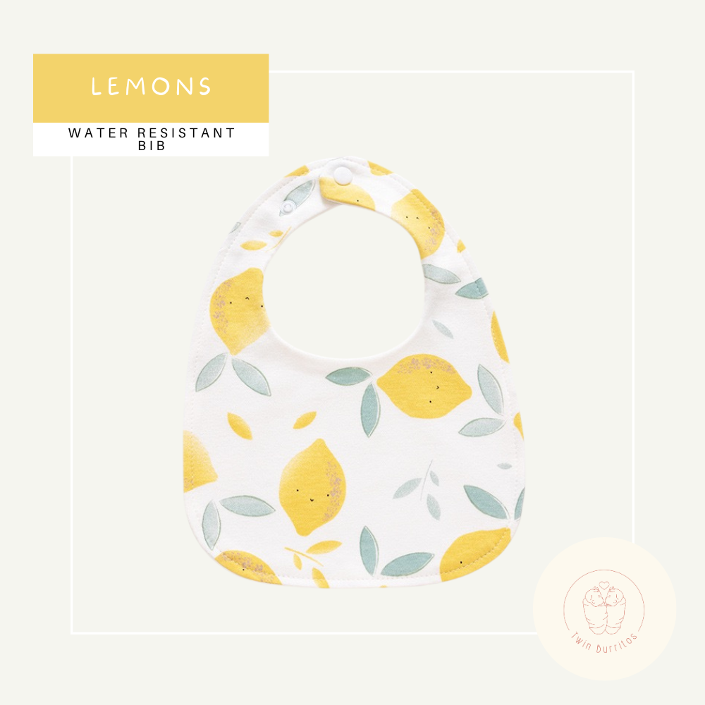 U-Shaped Water Resistant Bib - Printed