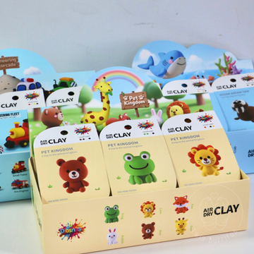 Air Dry Clay - Pet Kingdom (6pc set)