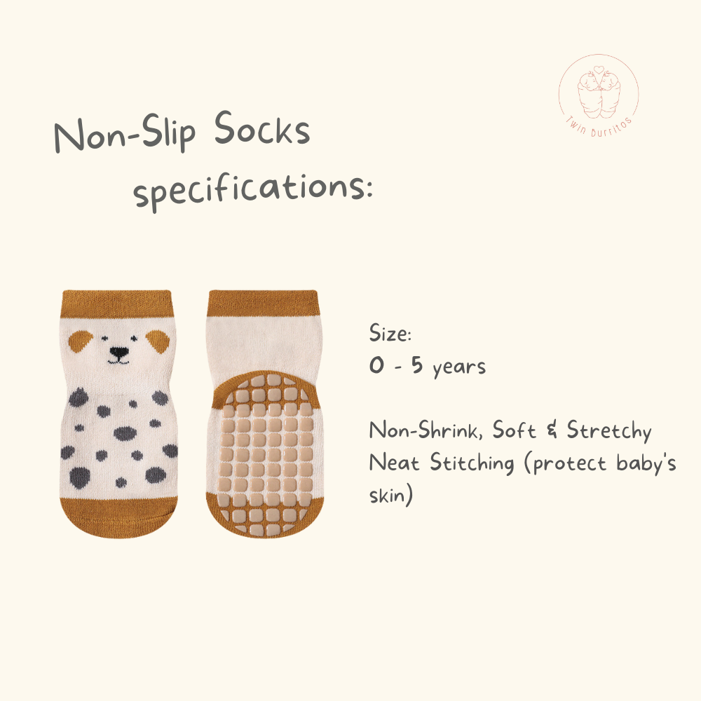Non-Slip Socks | Woodland Walk (6 Prints)
