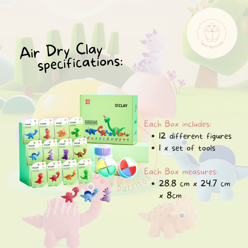 Air Dry Clay - Space (12pc set)