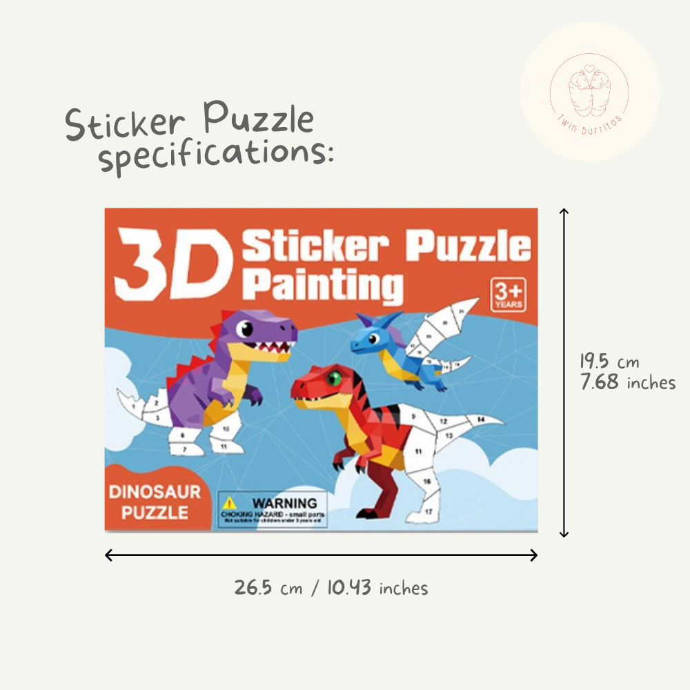 Sticker Puzzle Busy Book (3yo+)