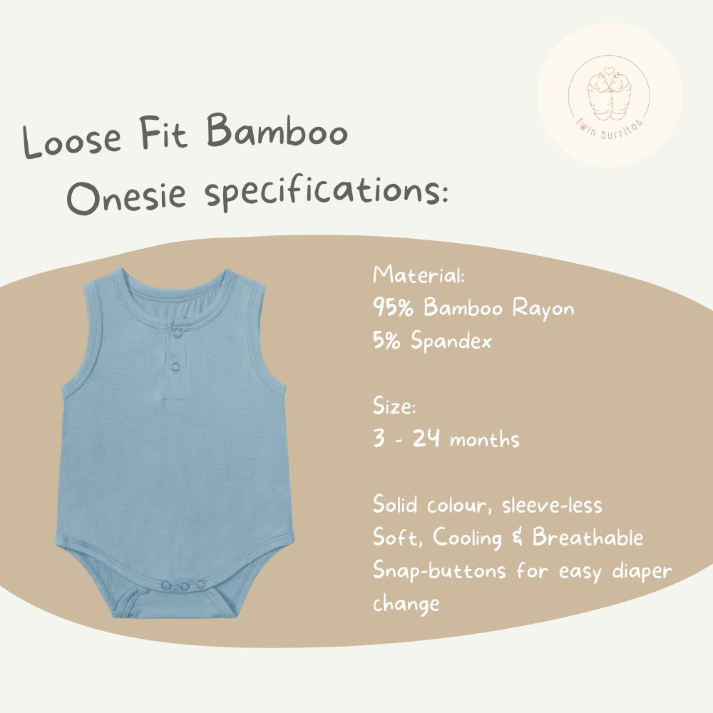 Sleeveless Bamboo Onesie