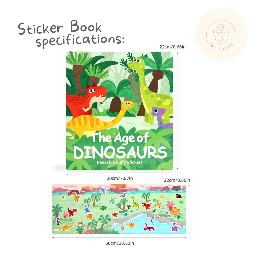 Reusable Sticker Book (2yo+)