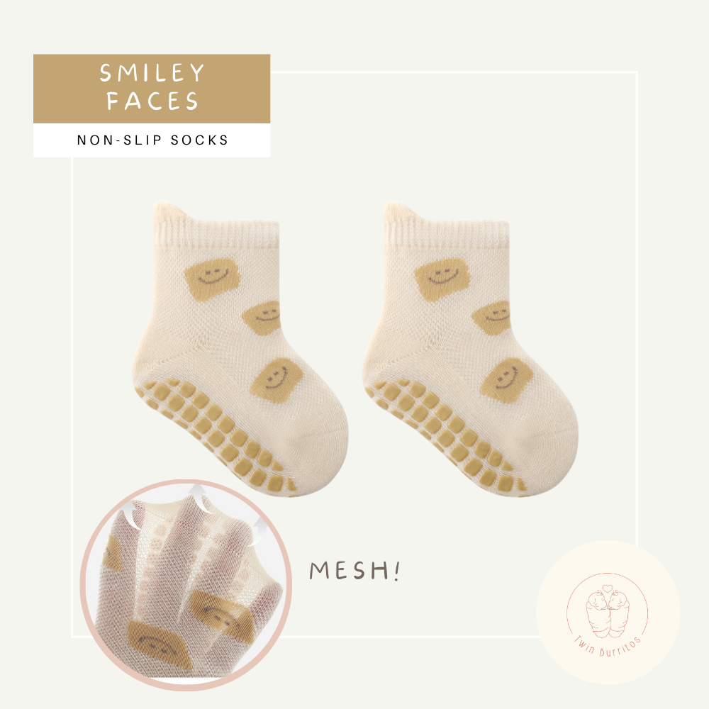 Anti-Slip Socks | Mesh Mix (5 Designs)