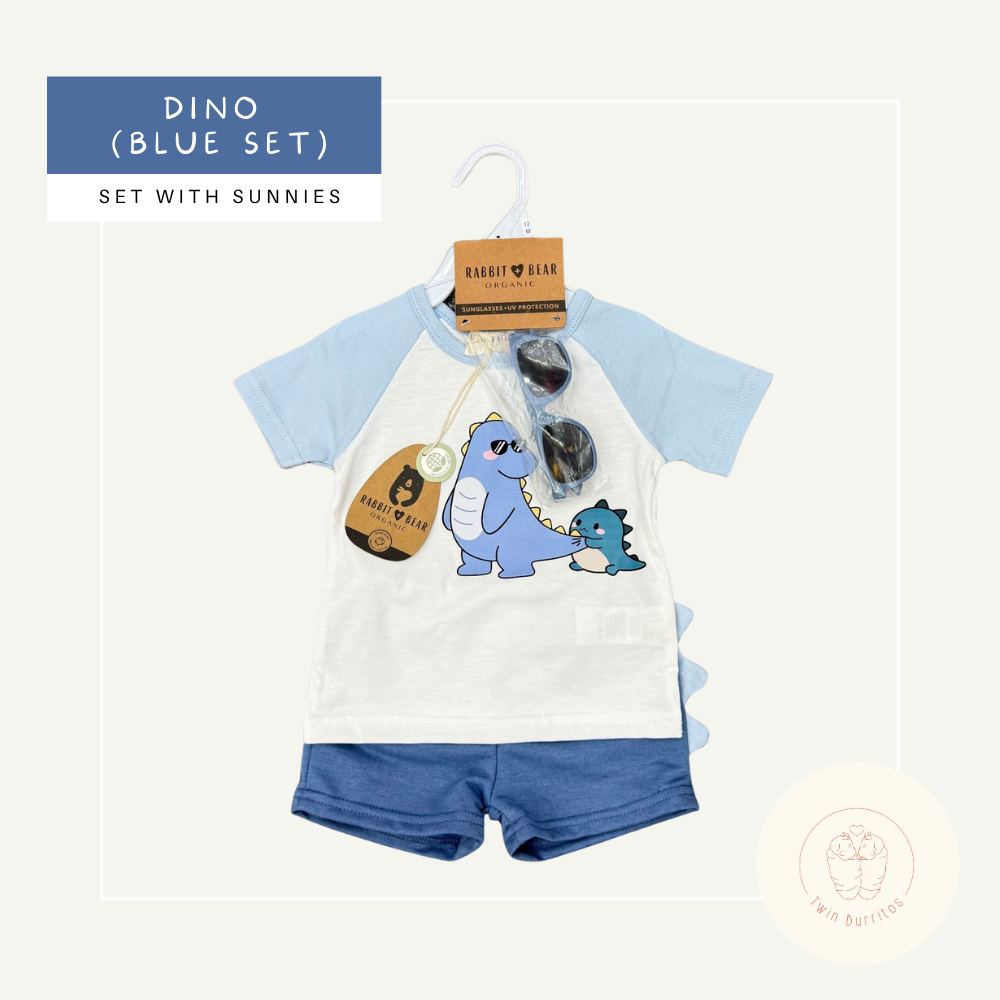 3-pc Dinosaur Set with Sunnies