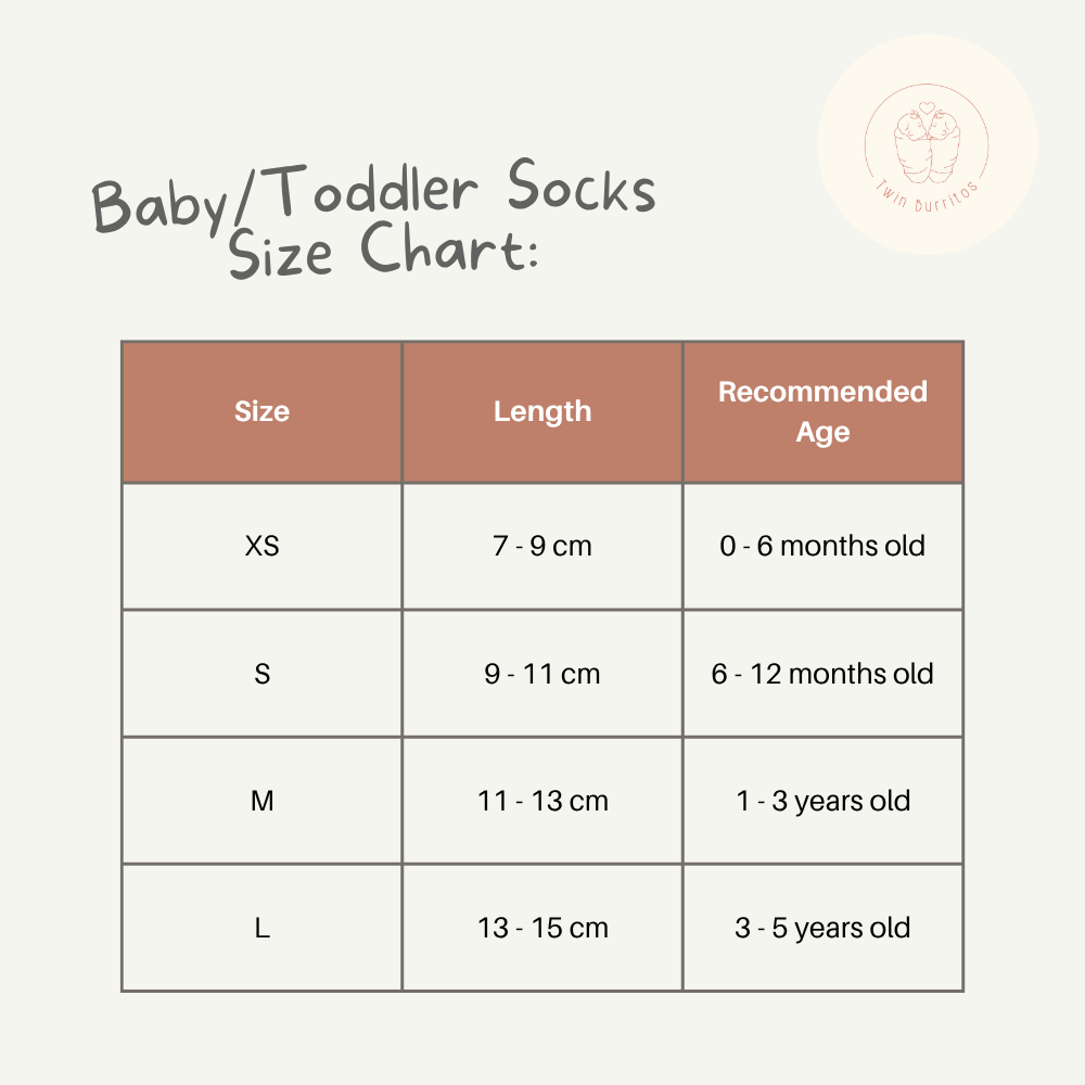 Baby & Kids Socks 3 Pairs Set (0–5 Years) | Simple Mix