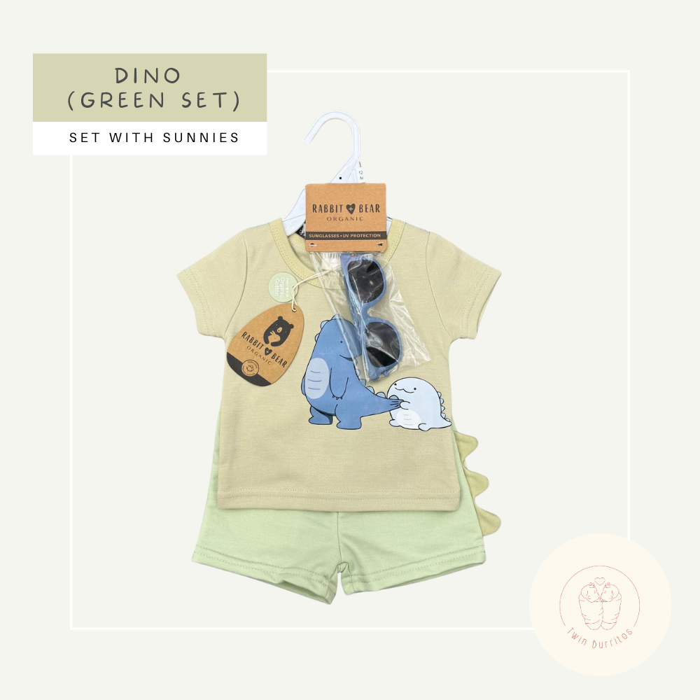 3-pc Dinosaur Set with Sunnies