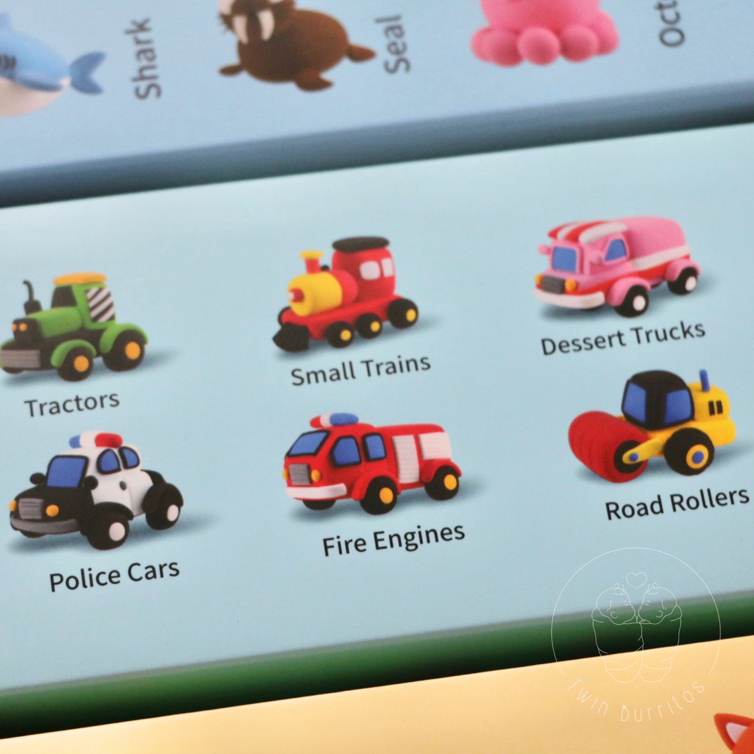 Air Dry Clay - Motorcade (6pc set)