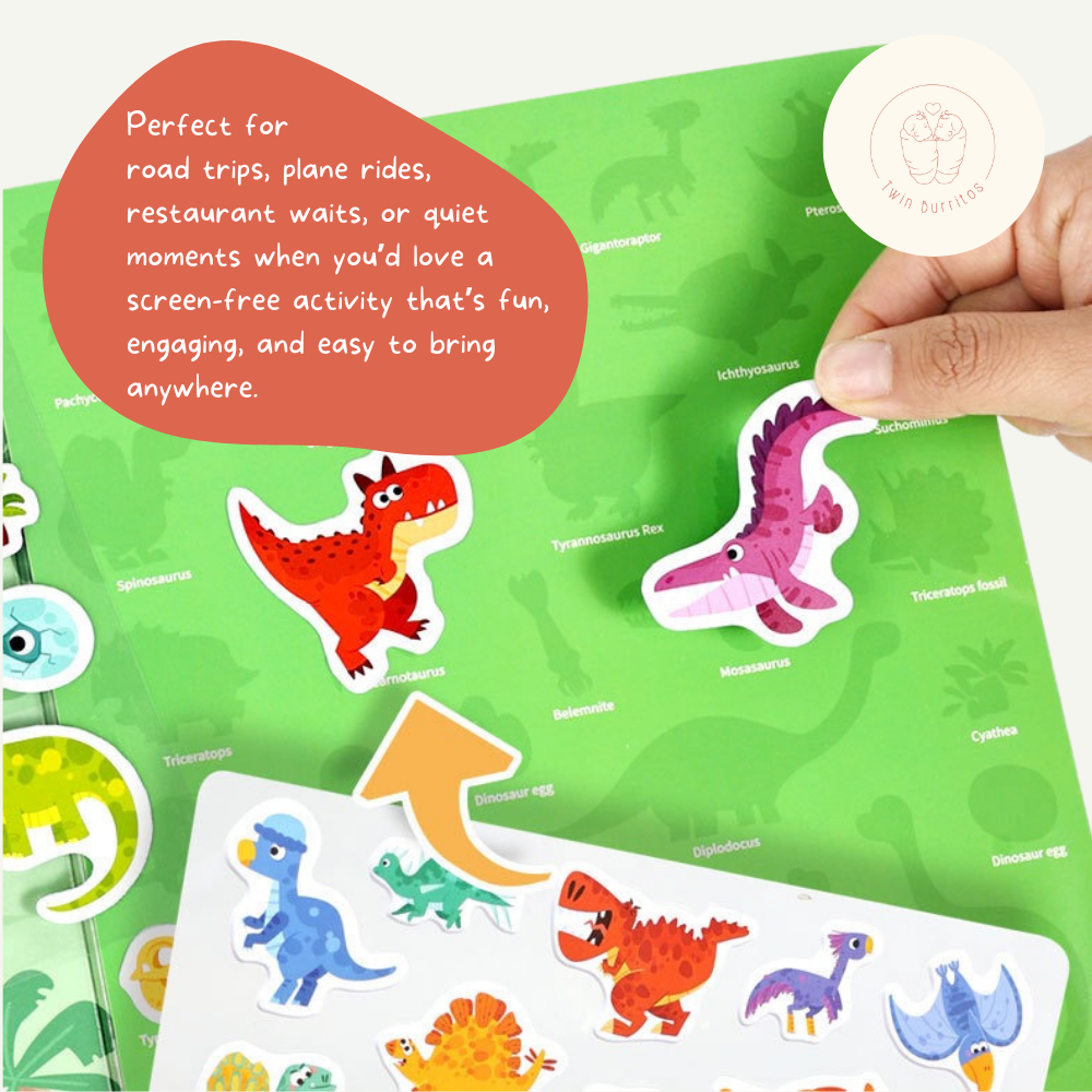 Reusable Sticker Book (2yo+)