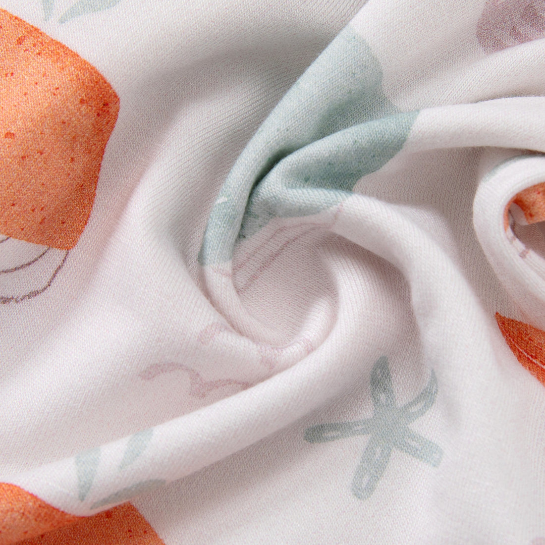 Whale's Tale - Double Zipper Bamboo Sleepsuit