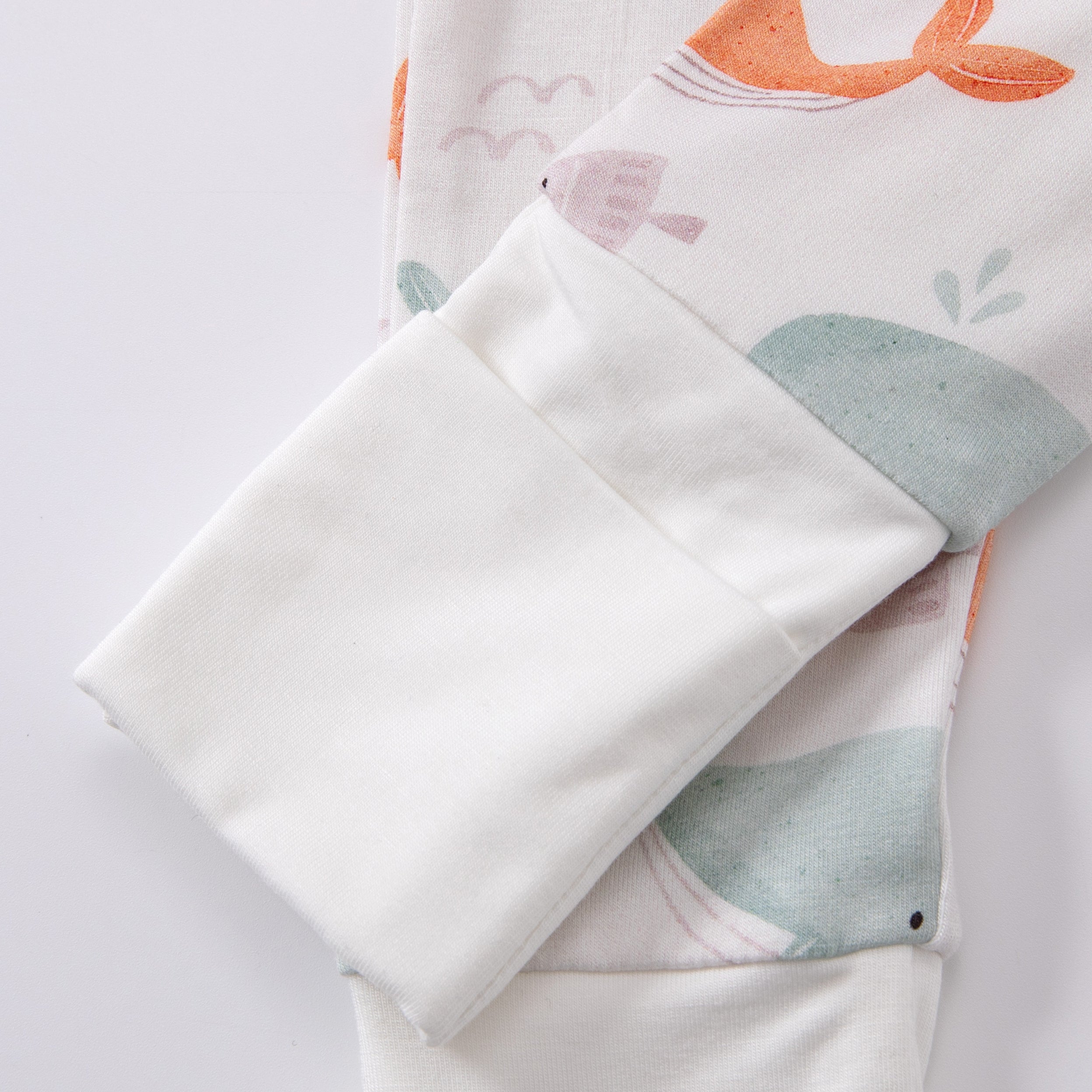 Whale's Tale - Double Zipper Bamboo Sleepsuit