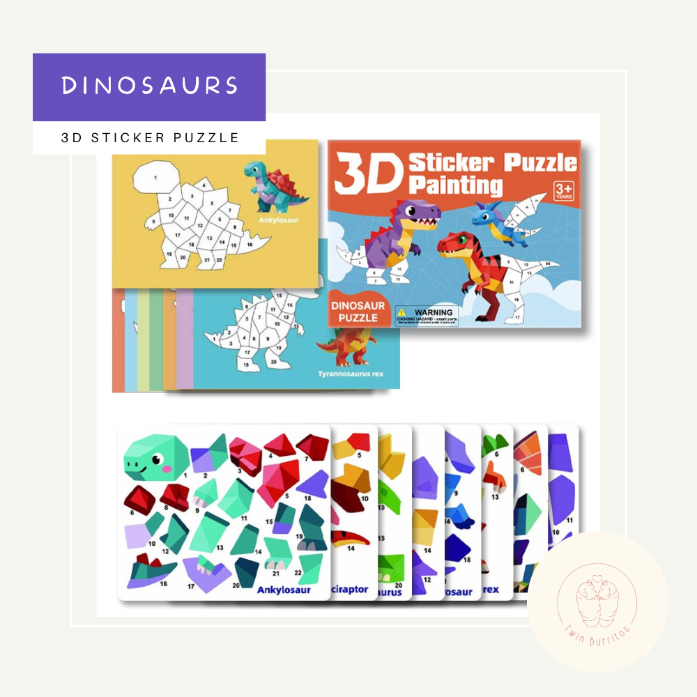Sticker Puzzle Busy Book (3yo+)