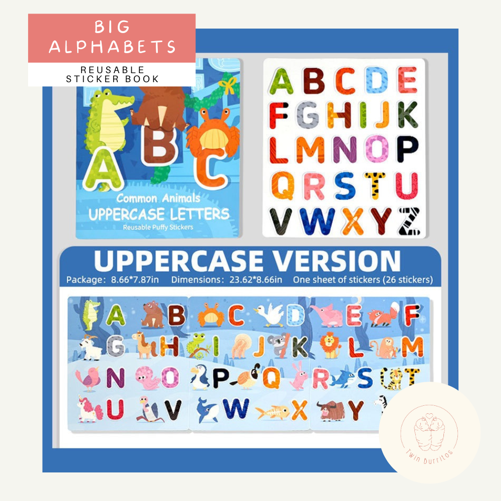 Reusable Sticker Book (2yo+)