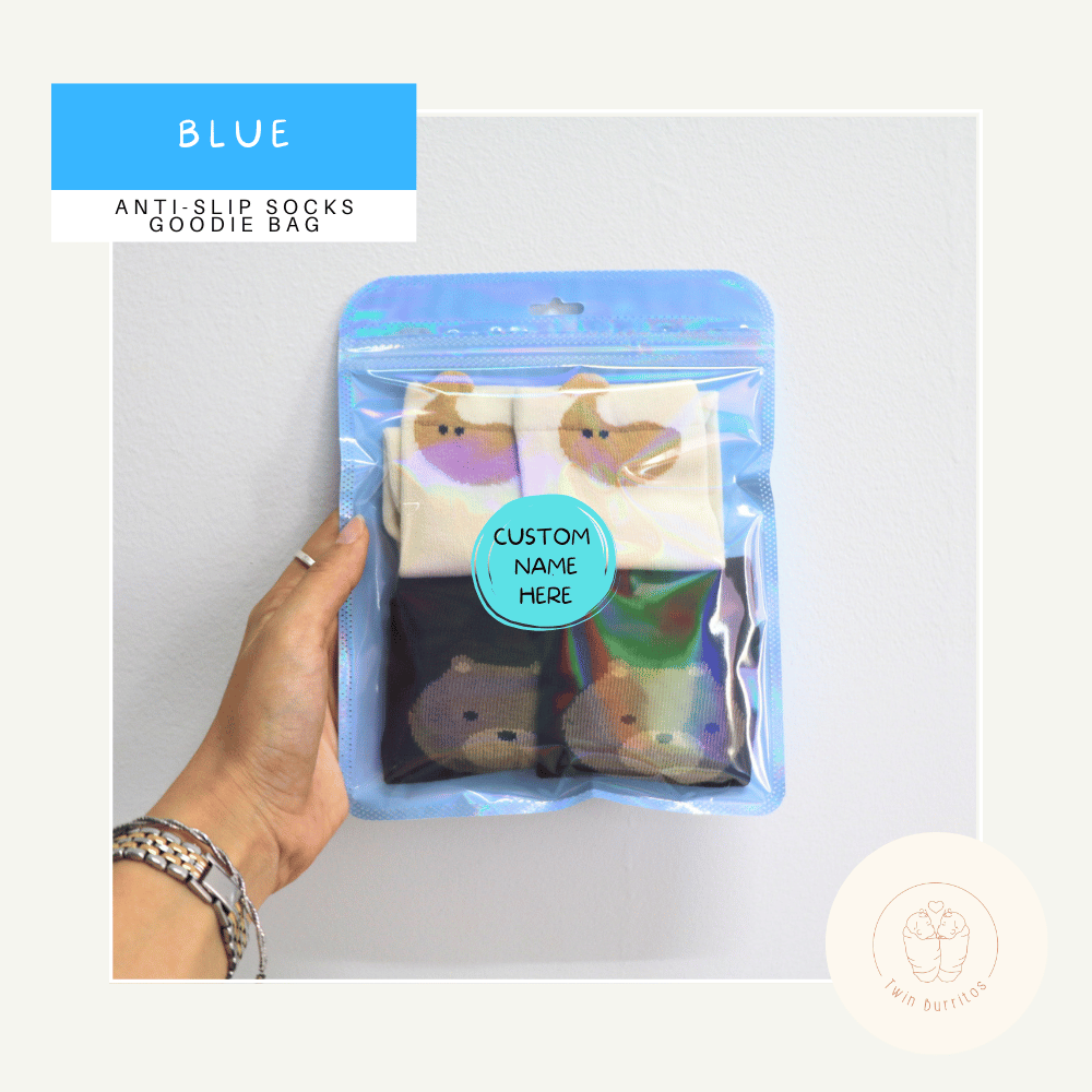 Goodie Bag with Customized Stickers (Min. 8 packs)
